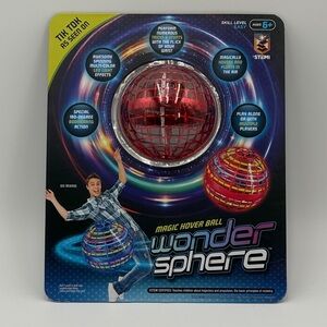 Wonder Sphere Magic Hover Ball LED Flying Spinner Toy TikTok STEM Ages 6+